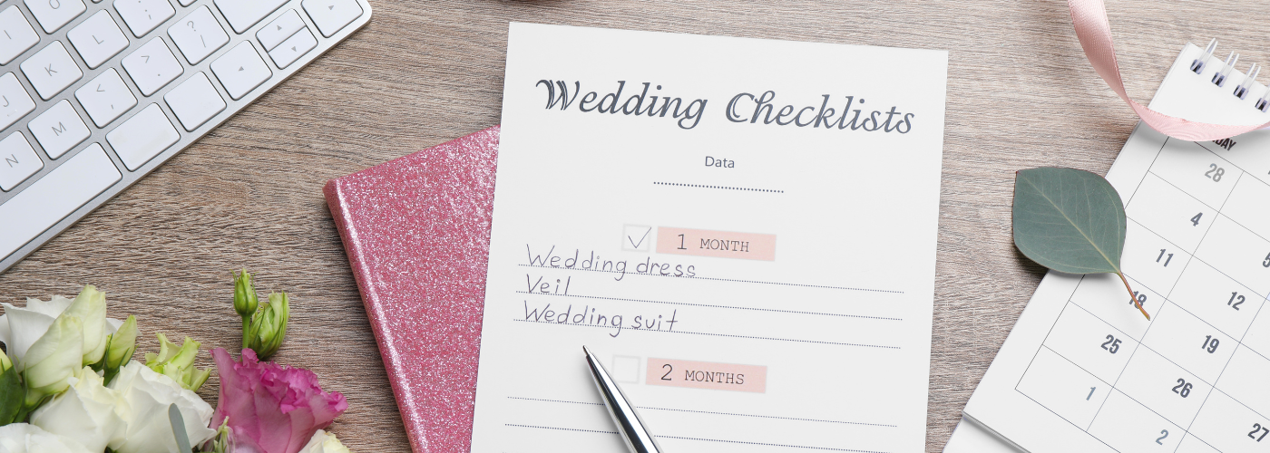 The 90-day wedding countdown checklist for UK couples