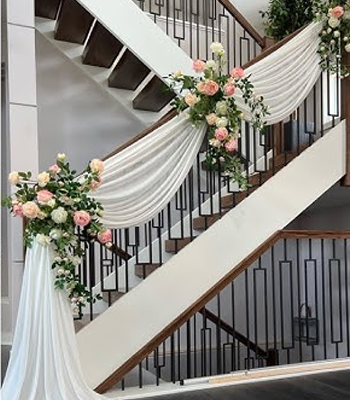 Stair Rail Decor 3