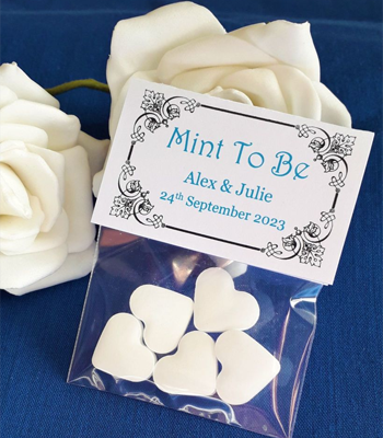 Clear Wedding Favour Bag Image 1