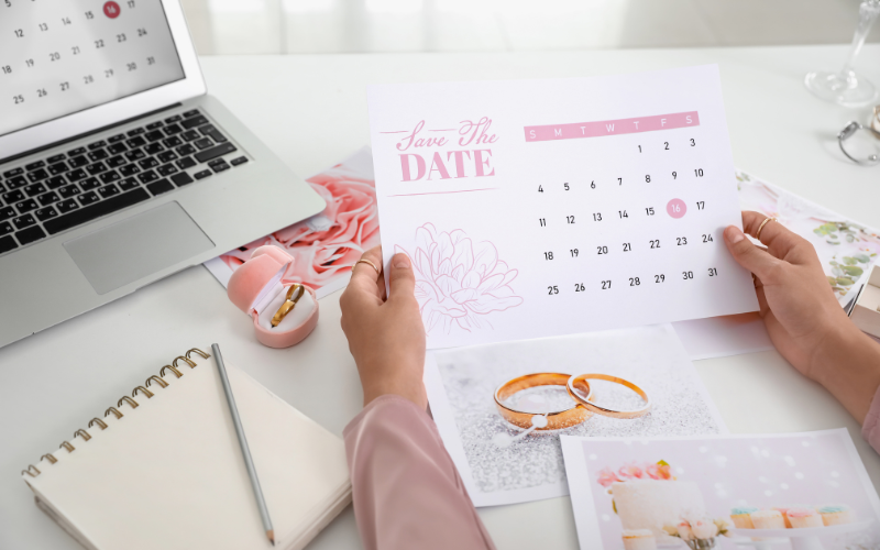 Wedding vendor managing their business on Wedsi