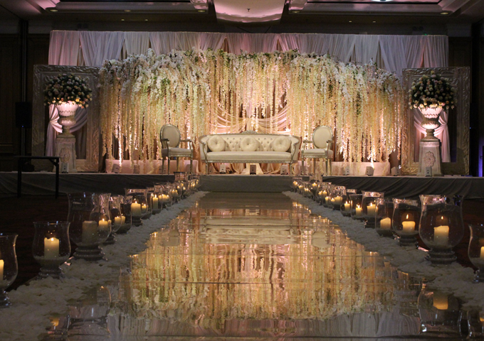 Elegant wedding stage 3